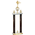 Double Black Glacier Year Karate Trophy