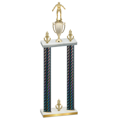 Double Black Carbon Fiber Victory Wrestling Trophy