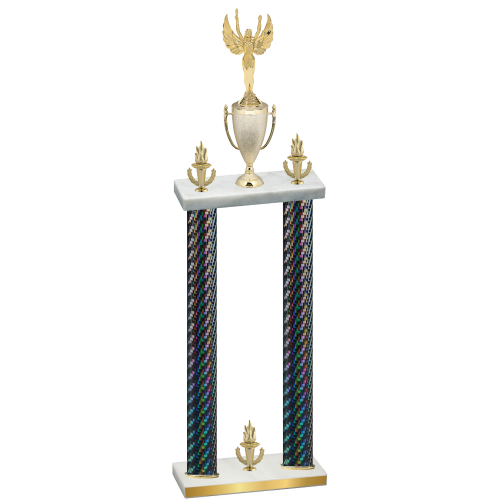 Double Black Carbon Fiber Victory Victory Trophy