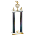Double Black Carbon Fiber Second Place Academics Trophy