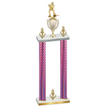 Double Pink Carbon Fiber Victory Hockey Trophy
