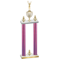 Double Pink Carbon Fiber Victory Victory Trophy