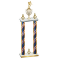 Double Flag USA Victory Rugby Trophy