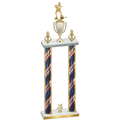 Double Flag USA Year Hockey Trophy