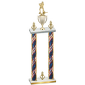 Double Flag USA Victory Hockey Trophy