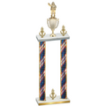 Double Flag USA Victory Holiday Trophy