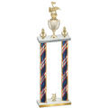 Double Flag USA Year Music Trophy