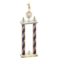 Double Flag USA Year Golf Trophy