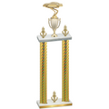 Double Gold Carbon Fiber Victory Cars Trophy