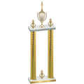 Double Gold Carbon Fiber Victory Chess Trophy