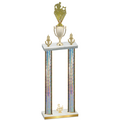 Double Silver Glacier Third Place Rugby Trophy