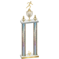 Double Silver Glacier Second Place Running Trophy