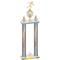 Double Silver Glacier Third Place Running Trophy