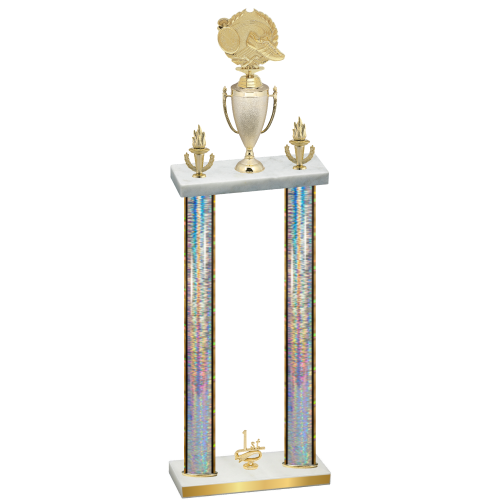 Double Silver Glacier First Place Running Trophy