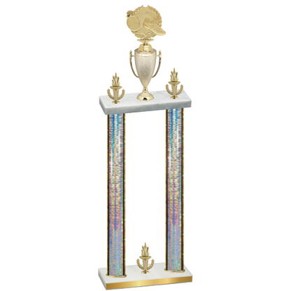 Double Silver Glacier Victory Running Trophy