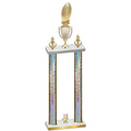 Double Silver Glacier Year Football Trophy