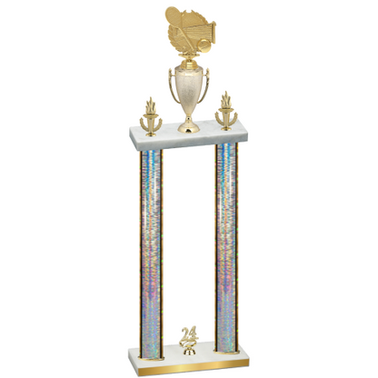Double Silver Glacier Year Tennis Trophy