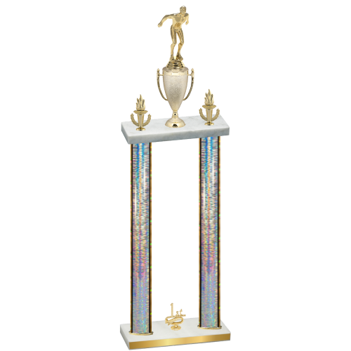 Double Silver Glacier First Place Swimming Trophy