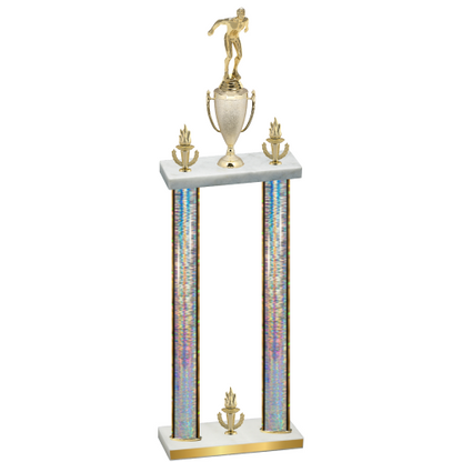 Double Silver Glacier Victory Swimming Trophy