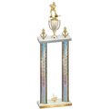 Double Silver Glacier First Place Hockey Trophy