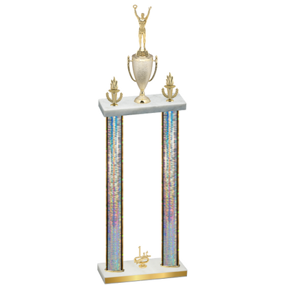 Double Silver Glacier First Place Victory Trophy