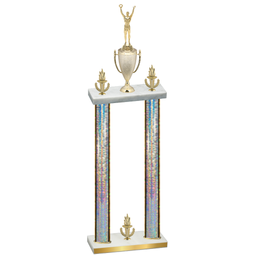 Double Silver Glacier Victory Victory Trophy