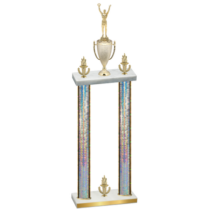 Double Silver Glacier Victory Victory Trophy