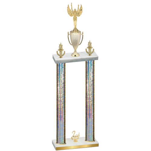 Double Silver Glacier Second Place Victory Trophy
