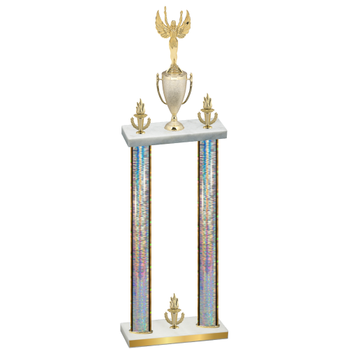 Double Silver Glacier Victory Victory Trophy
