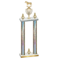 Double Silver Glacier Victory Horses Trophy