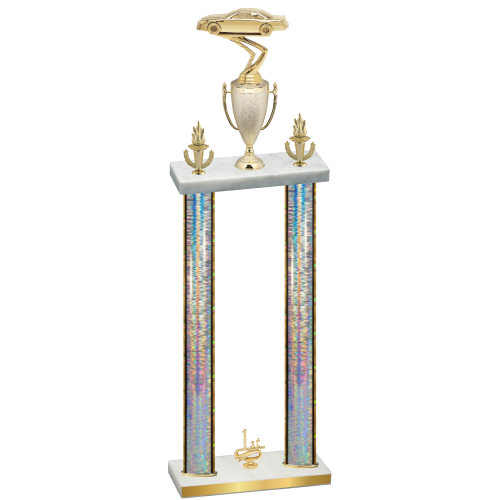 Double Silver Glacier First Place Cars Trophy