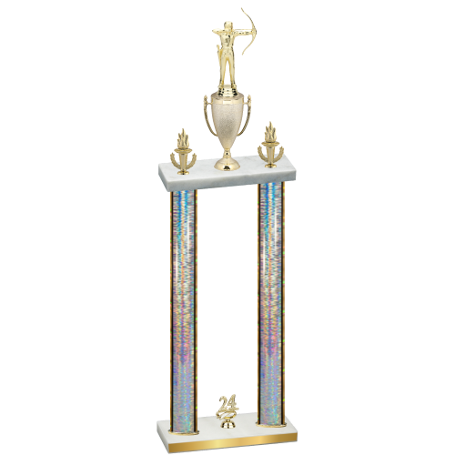 Double Silver Glacier Year Archery Trophy
