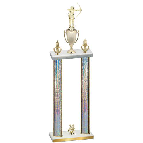 Double Silver Glacier Year Archery Trophy