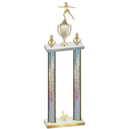 Double Silver Glacier Third Place Skater Trophy