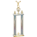 Double Silver Glacier Fourth Place Weights Trophy