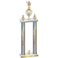 Double Silver Glacier Year Holiday Trophy