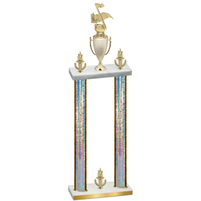 Double Silver Glacier Victory Music Trophy