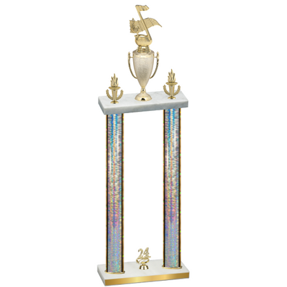Double Silver Glacier Year Music Trophy