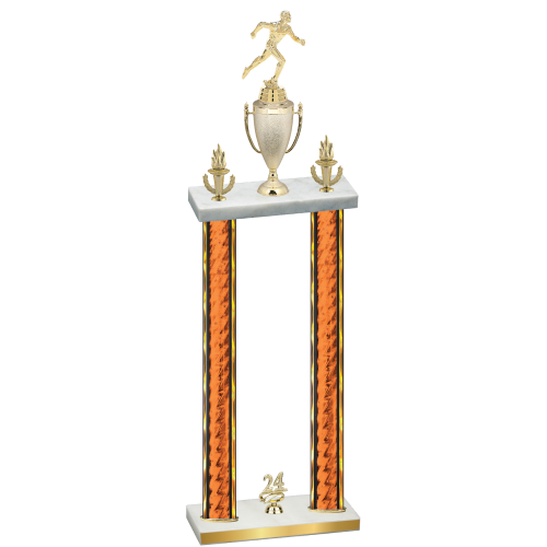Double Orange Glacier Year Running Trophy