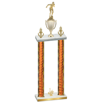 Double Orange Glacier First Place Swimming Trophy