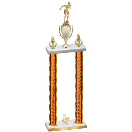 Double Orange Glacier Third Place Swimming Trophy
