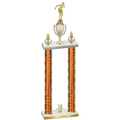 Double Orange Glacier Year Tennis Trophy