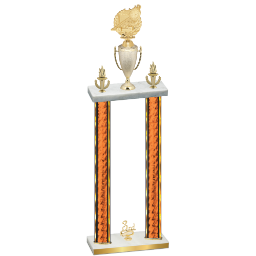 Double Orange Glacier Third Place Swimming Trophy