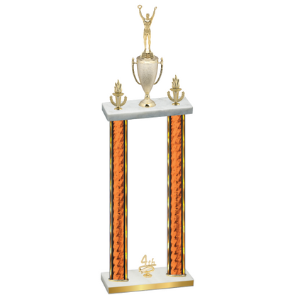 Double Orange Glacier Fourth Place Victory Trophy