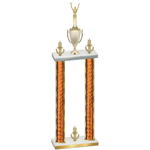 Double Orange Glacier Victory Victory Trophy
