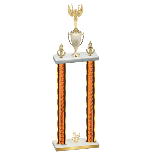 Double Orange Glacier Third Place Victory Trophy