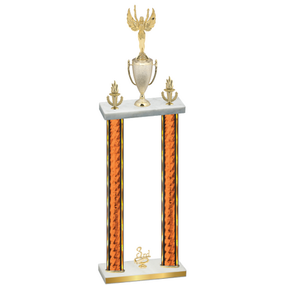 Double Orange Glacier Third Place Victory Trophy