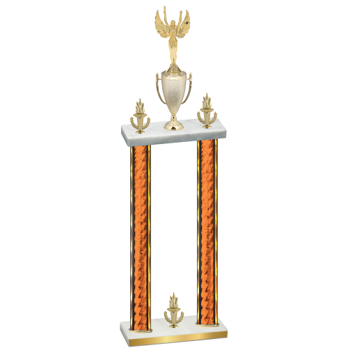 Double Orange Glacier Victory Victory Trophy