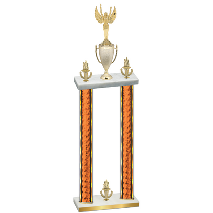 Double Orange Glacier Victory Victory Trophy