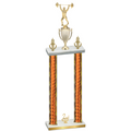 Double Orange Glacier Second Place Weights Trophy